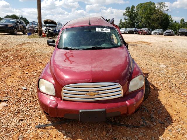 3GNDA13D26S636608 - 2006 CHEVROLET HHR LS RED photo 5