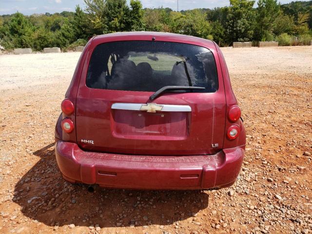 3GNDA13D26S636608 - 2006 CHEVROLET HHR LS RED photo 6
