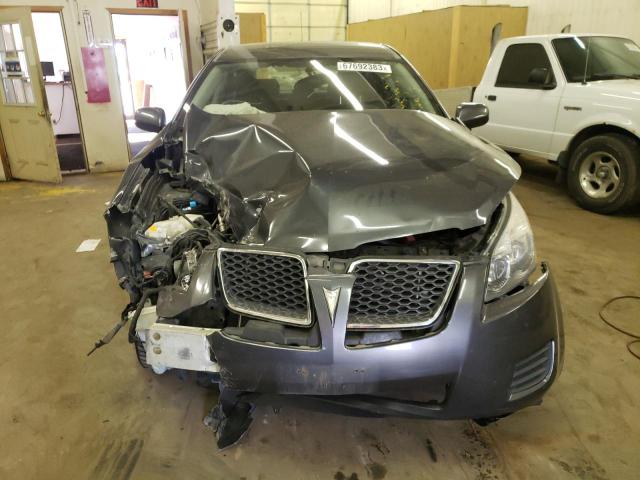 5Y2SL67889Z452351 - 2009 PONTIAC VIBE GRAY photo 5