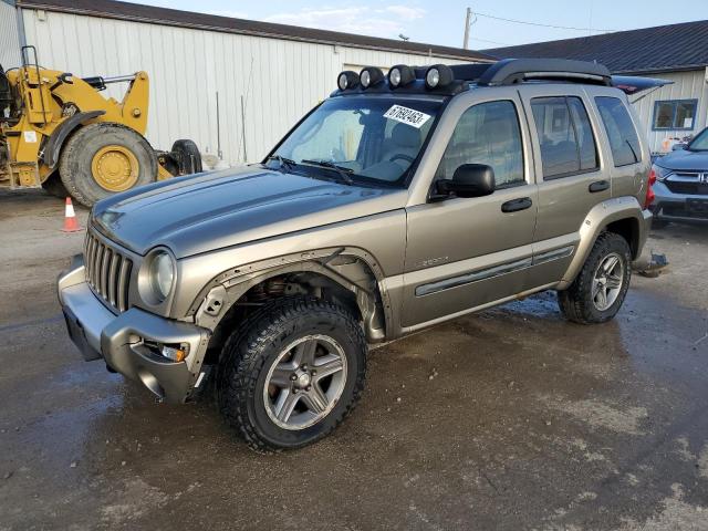 1J4GK38K74W224041 - 2004 JEEP LIBERTY RENEGADE TAN photo 1