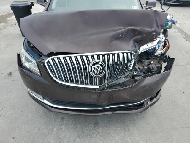 1G4GB5G34GF285875 - 2016 BUICK LACROSSE BURGUNDY photo 11