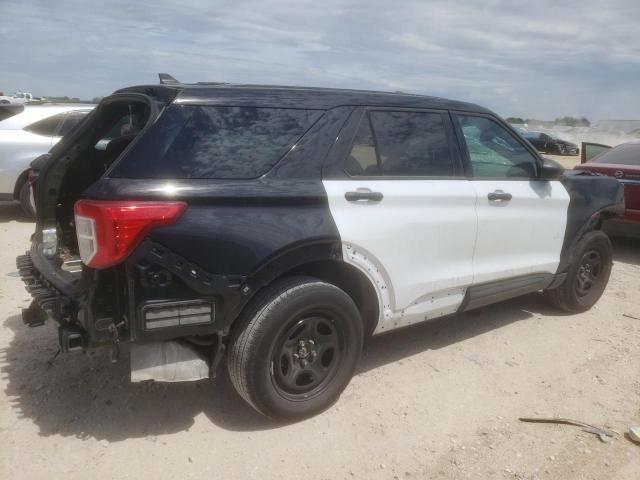 1FM5K8AB3MGC33314 - 2021 FORD EXPLORER POLICE INTERCEPTOR 黑色 照片 3