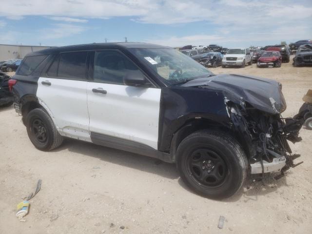 1FM5K8AB3MGC33314 - 2021 FORD EXPLORER POLICE INTERCEPTOR 黑色 照片 4