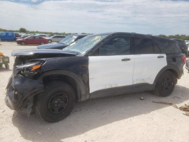 1FM5K8AB5MGA46964 - 2021 FORD EXPLORER POLICE INTERCEPTOR 黑色 照片 1