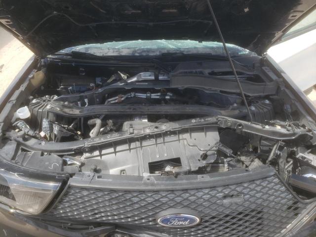 1FM5K8AB5MGA46964 - 2021 FORD EXPLORER POLICE INTERCEPTOR 黑色 照片 12