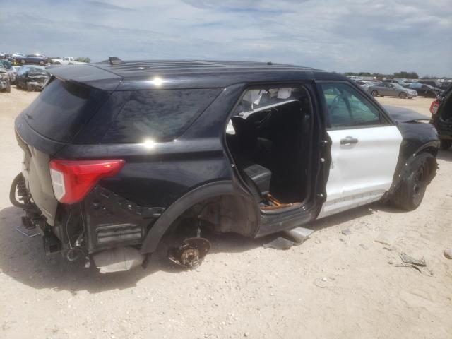 1FM5K8AB5MGA46964 - 2021 FORD EXPLORER POLICE INTERCEPTOR 黑色 照片 3