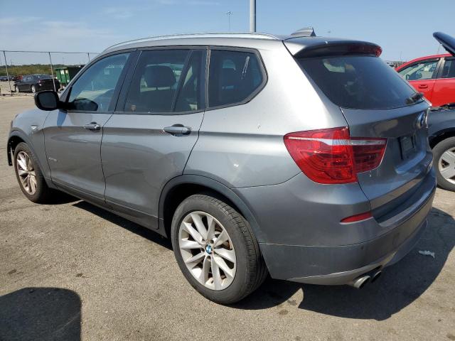 5UXWX9C52D0A12823 - 2013 BMW X3 XDRIVE28I GRAY photo 2