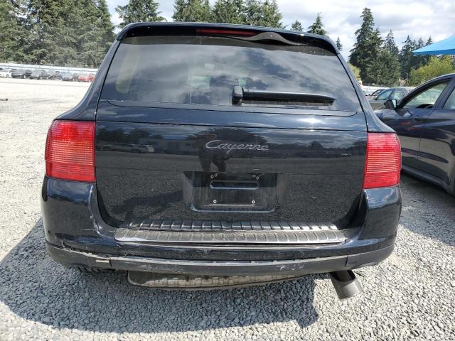 WP1AA29P46LA26233 - 2006 PORSCHE CAYENNE BLACK photo 6