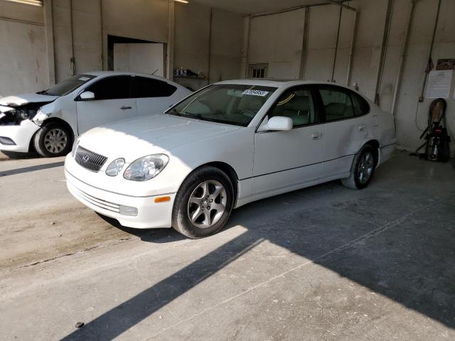 JT8BD69S740194065 - 2004 LEXUS GS 300 WHITE photo 1