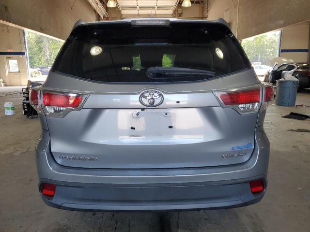 5TDJKRFH7ES015499 - 2014 TOYOTA HIGHLANDER XLE ვერცხლისფერი ფოტო 6