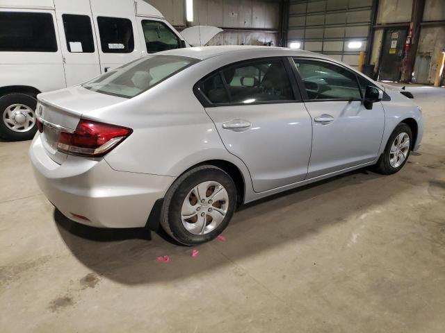 2HGFB2F50EH547633 - 2014 HONDA CIVIC LX SILVER photo 3