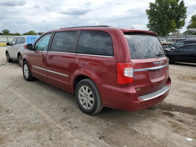 2C4RC1BG2ER271167 - 2014 CHRYSLER TOWN & COU TOURING RED photo 2