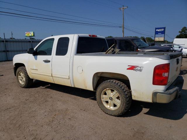 1GCRKSE75CZ136840 - 2012 CHEVROLET SILVERADO K1500 LT WHITE photo 2