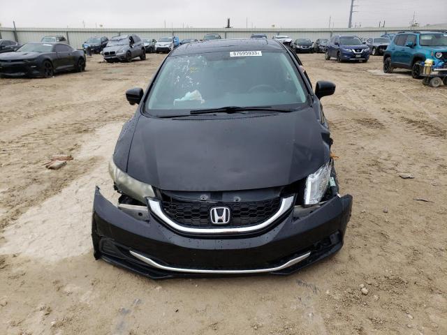 19XFB2F8XFE054788 - 2015 HONDA CIVIC EX BLACK photo 5