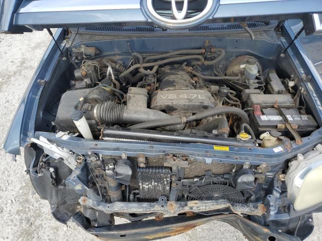 5TDBT48A36S260614 - 2006 TOYOTA SEQUOIA LIMITED BLUE photo 12