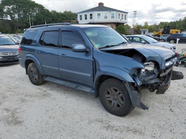 5TDBT48A36S260614 - 2006 TOYOTA SEQUOIA LIMITED BLUE photo 4