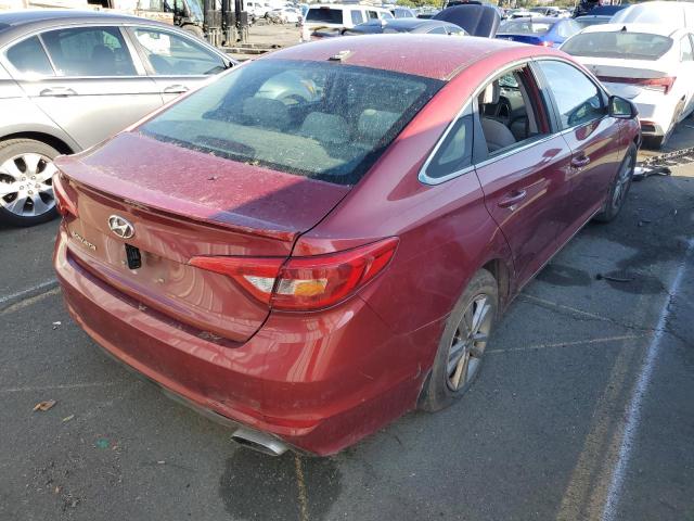 5NPE24AF8GH433458 - 2016 HYUNDAI SONATA SE RED photo 3