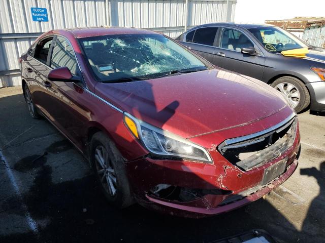 5NPE24AF8GH433458 - 2016 HYUNDAI SONATA SE RED photo 4