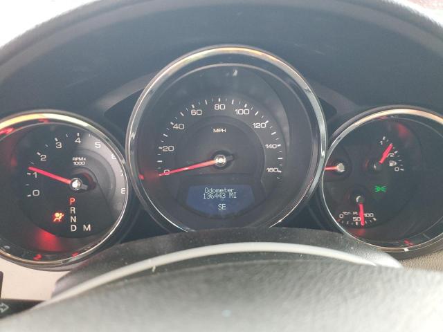 1G6DF577280187711 - 2008 CADILLAC CTS RED photo 9