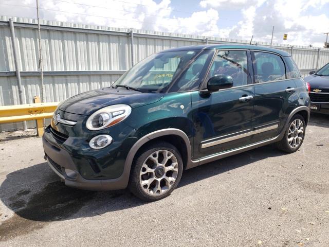 ZFBCFADH0GZ038466 - 2016 FIAT 500L TREKKING GREEN photo 1