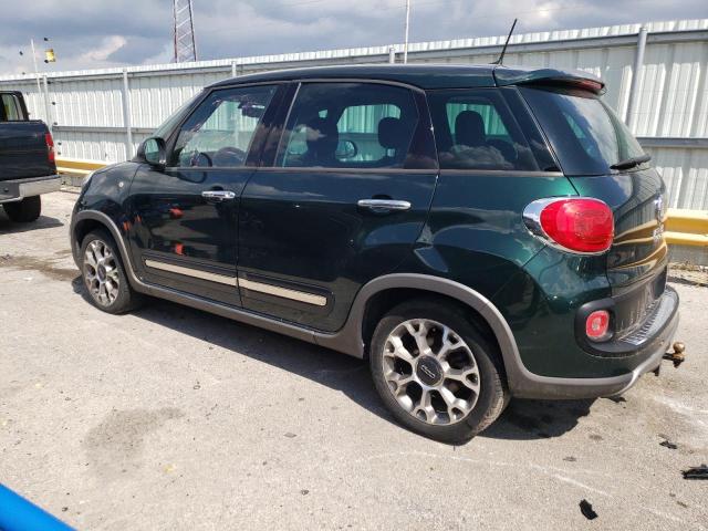 ZFBCFADH0GZ038466 - 2016 FIAT 500L TREKKING GREEN photo 2