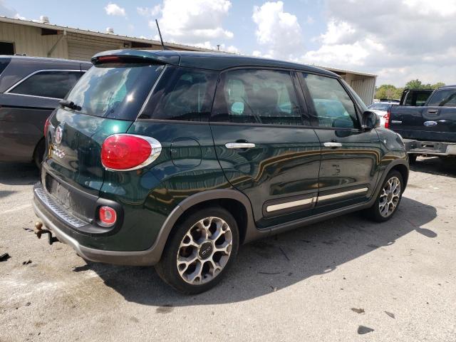 ZFBCFADH0GZ038466 - 2016 FIAT 500L TREKKING GREEN photo 3