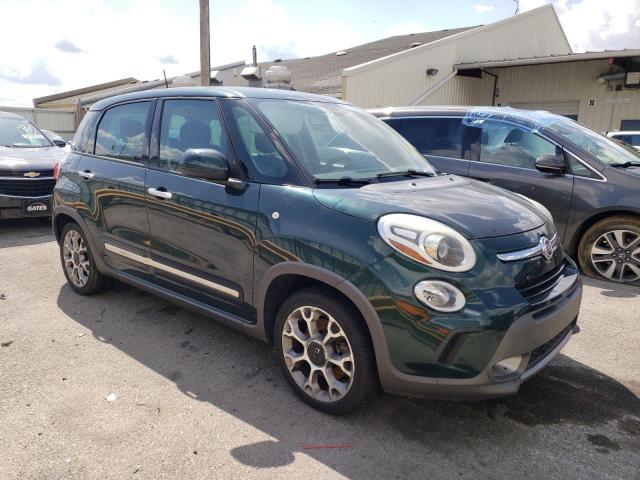 ZFBCFADH0GZ038466 - 2016 FIAT 500L TREKKING GREEN photo 4