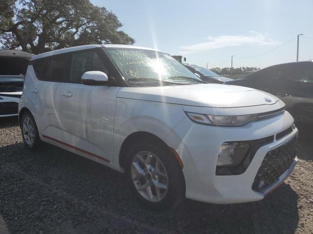 KNDJ63AUXM7765560 - 2021 KIA SOUL GT LINE WHITE photo 4