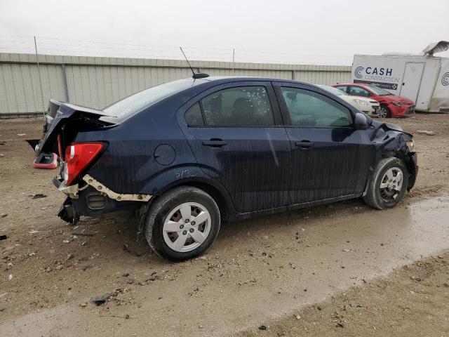 1G1JA5SH7G4120648 - 2016 CHEVROLET SONIC LS Mavi foto 3