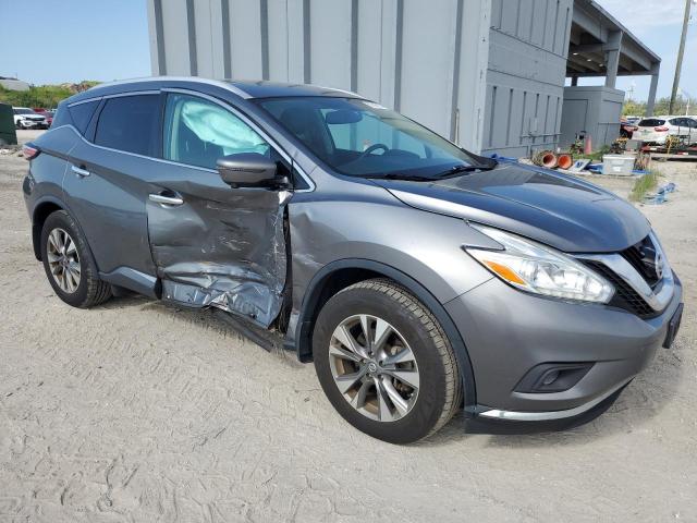 5N1AZ2MH6HN147780 - 2017 NISSAN MURANO S GRAY photo 4