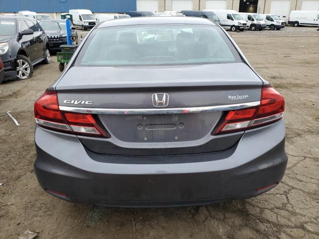 19XFB2F8XEE028819 - 2014 HONDA CIVIC EX GRAY photo 6