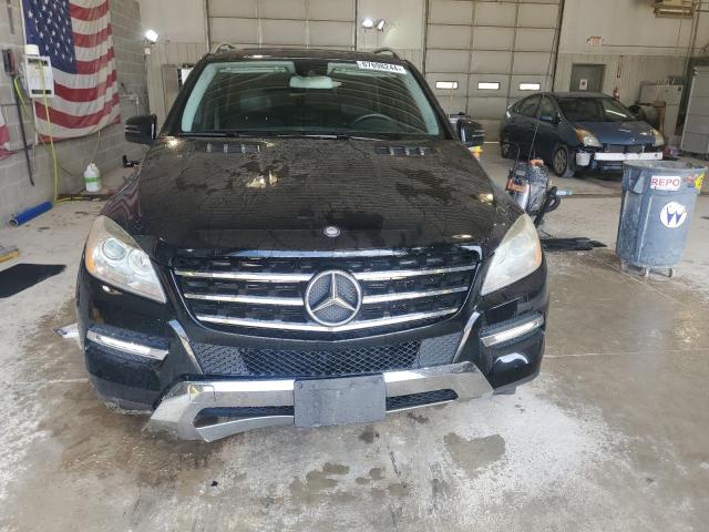 4JGDA5HB3CA086576 - 2012 MERCEDES-BENZ ML 350 4MATIC BLACK photo 5