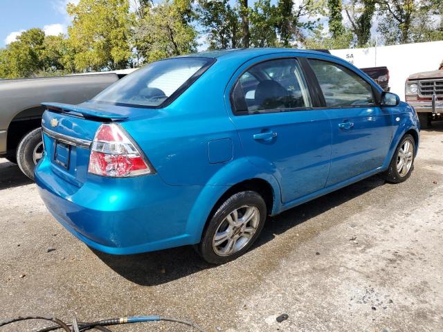 KL1TD56608B211748 - 2008 CHEVROLET AVEO BASE BLUE photo 3