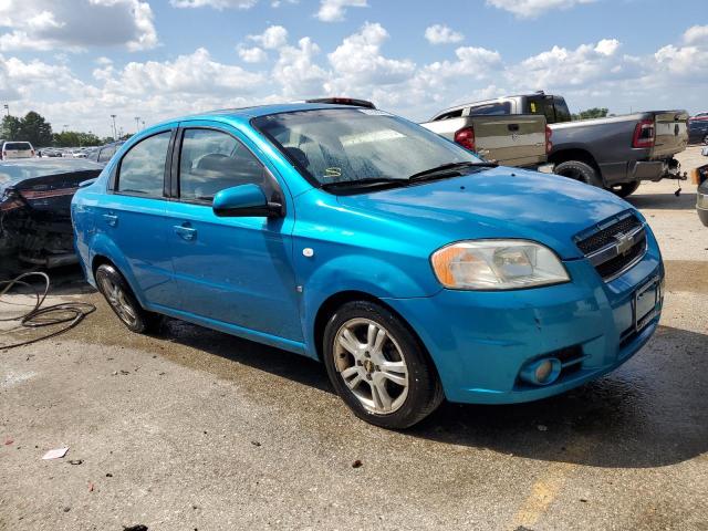 KL1TD56608B211748 - 2008 CHEVROLET AVEO BASE BLUE photo 4