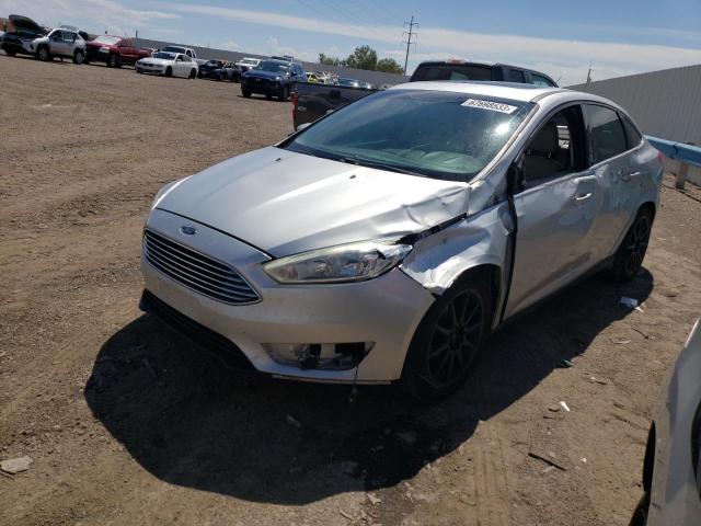 1FADP3J25JL233280 - 2018 FORD FOCUS TITANIUM SILVER photo 1