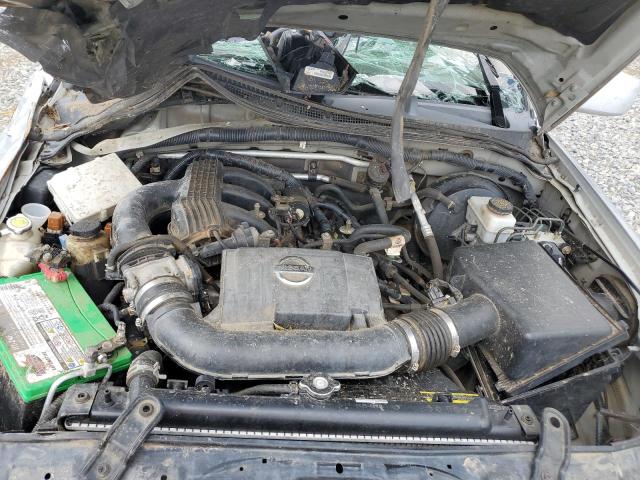 5N1AR18U55C721861 - 2005 NISSAN PATHFINDER LE 银色 照片 12