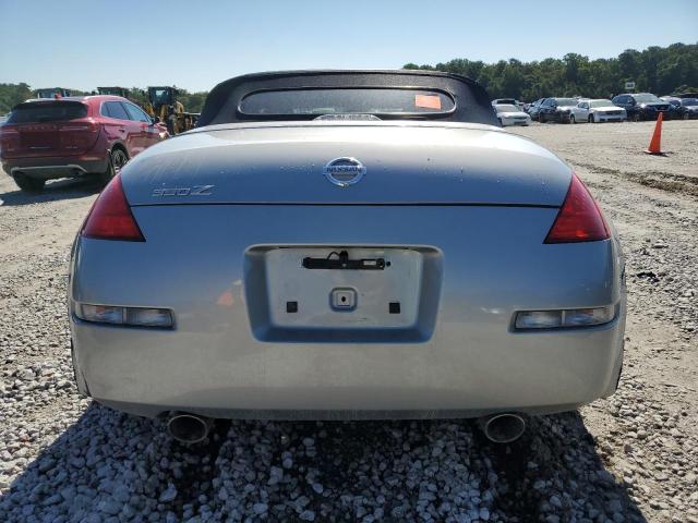 JN1AZ36A45M757823 - 2005 NISSAN 350Z ROADSTER SILVER photo 6