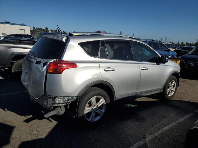 JTMWFREV3ED035505 - 2014 TOYOTA RAV4 XLE SILVER photo 3