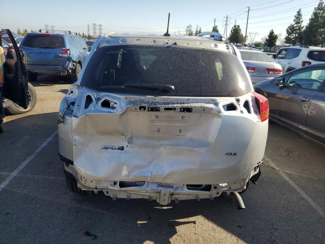 JTMWFREV3ED035505 - 2014 TOYOTA RAV4 XLE SILVER photo 6