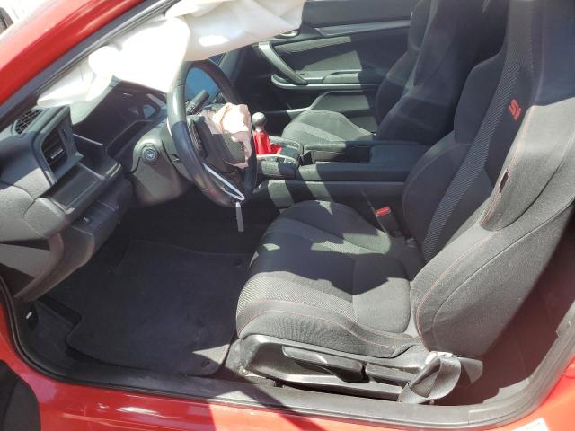 2HGFC3A54HH752452 - 2017 HONDA CIVIC SI RED photo 7