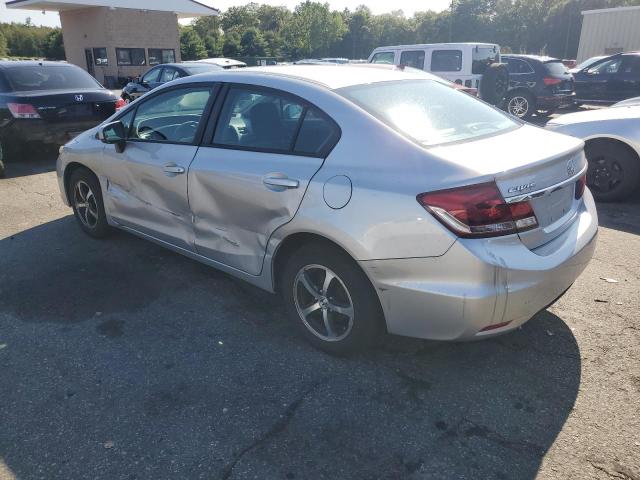 19XFB2F73FE247629 - 2015 HONDA CIVIC SE SILVER photo 2