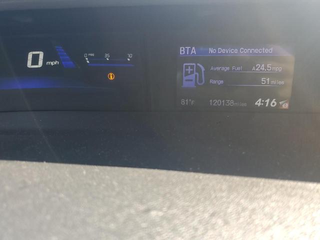 19XFB2F73FE247629 - 2015 HONDA CIVIC SE SILVER photo 9