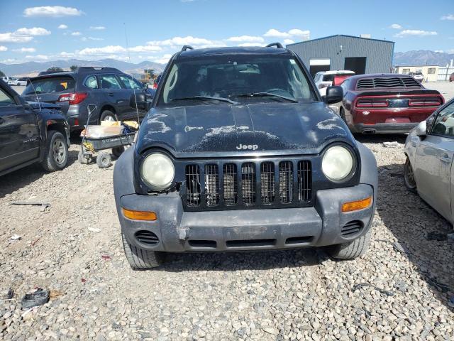 1J4GL48K14W286943 - 2004 JEEP LIBERTY SPORT BLACK photo 5