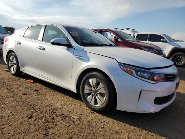 KNAGT4LE0H5011919 - 2017 KIA OPTIMA HYBRID WHITE photo 4