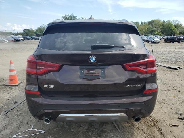 5UXTR9C50KLD99011 - 2019 BMW X3 XDRIVE30I BROWN photo 6