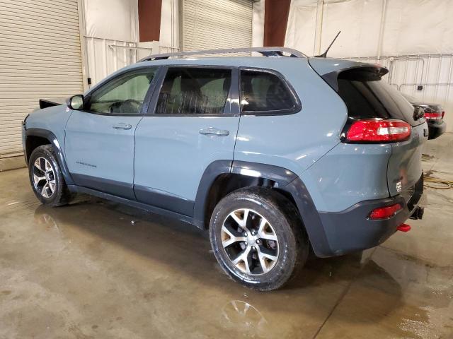 1C4PJMBS6EW150202 - 2014 JEEP CHEROKEE TRAILHAWK ნაცრისფერი ფოტო 2