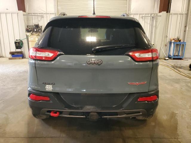 1C4PJMBS6EW150202 - 2014 JEEP CHEROKEE TRAILHAWK ნაცრისფერი ფოტო 6