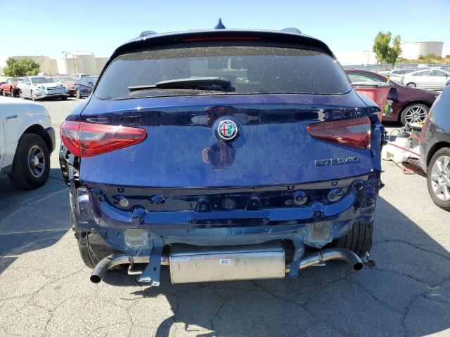 ZASPAJAN1L7C92577 - 2020 ALFA ROMEO STELVIO BLUE photo 6