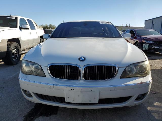 WBAHN83528DT82639 - 2008 BMW 750 LI WHITE photo 5