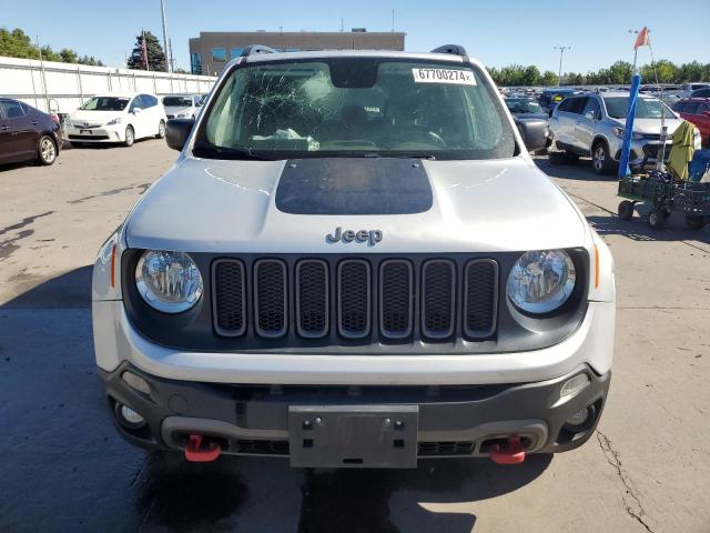 ZACCJBCB7JPH62613 - 2018 JEEP RENEGADE TRAILHAWK SILVER photo 5